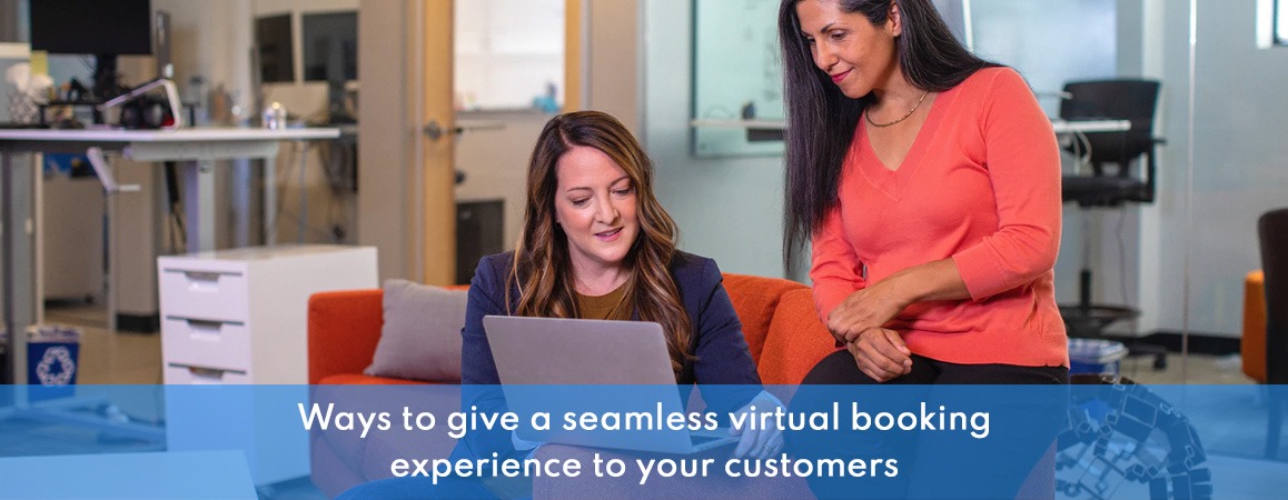 Seamless virtual booking experience